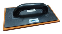 Taloche en plastique ABS noir et gomme orange 280x140x10 mm MLS010B-2