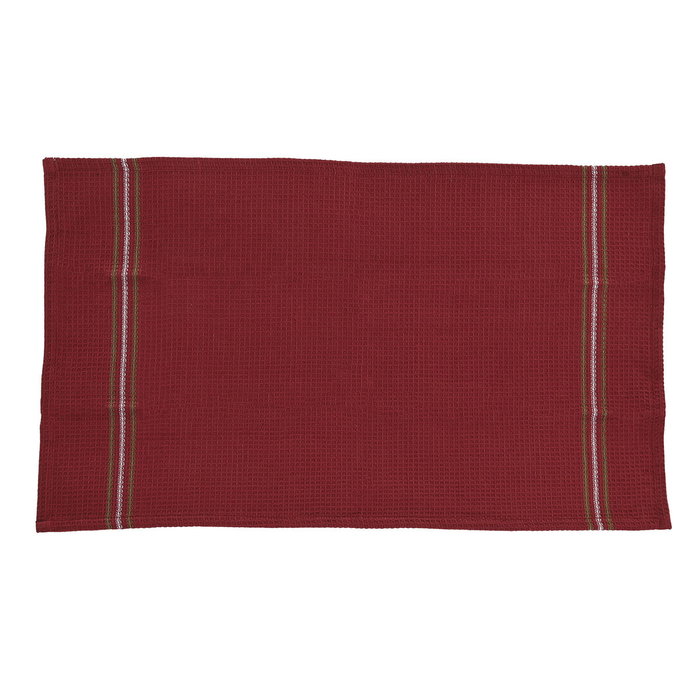 Tissu de cuisine Home ESPRIT Rouge Vert Beige 60 X 0,2 X 40 CM