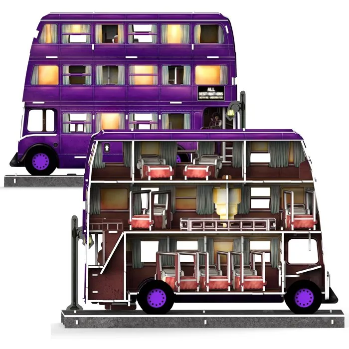 Explora Puzzle 3D Magicobus 540310 Licence Harry Potter 87 Pièces - Décoration à Assembler
