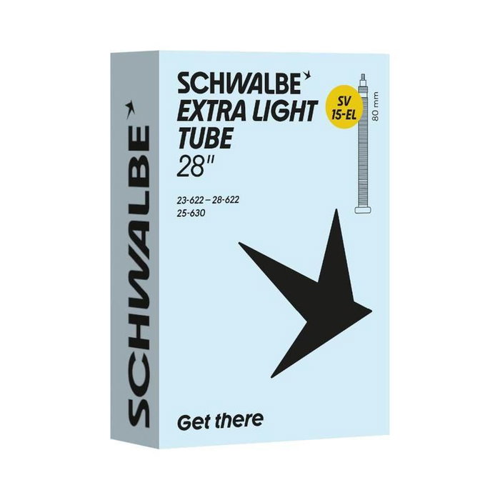Schwalbe SV15-EL Extra Light 700X23-28 Valve Presta 80 mm Schwalbe SV15-EL Extra Light 700X23-28 Valve Presta 80 mm