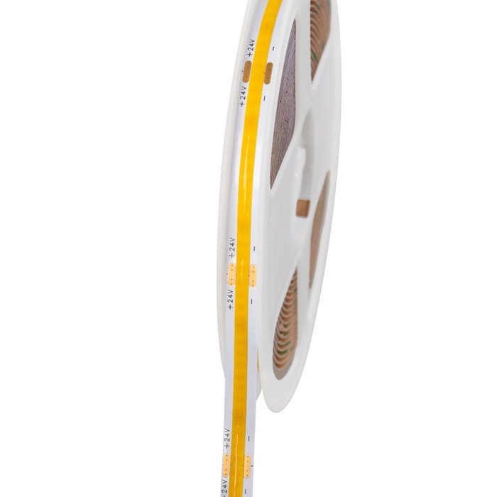 SKY-FSLCOB-320L-8mm-W Tira LED COB 5m 12W/m 960Lm/m 4000K IP20 24VDC Blanco Natural SKY-FSLCOB-320L-8mm-W Tira LED COB 5m 12W/m 960Lm/m 4000K IP20 24VDC Blanco Natural