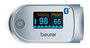 Beurer PO-60 Pulsioxymètre avec Bluetooth pour Mesure de la Saturation en Oxygène et Fréquence Cardiaque - Connectivité via Application Health Manager vers Smartphone