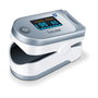Beurer PO-60 Pulsioxymètre avec Bluetooth pour Mesure de la Saturation en Oxygène et Fréquence Cardiaque - Connectivité via Application Health Manager vers Smartphone