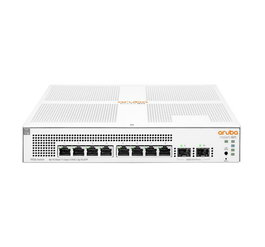 Hewlett Packard Enterprise Commutateur réseau Aruba Instant On 1930 8 ports Gigabit PoE+ Classe 4 (124W) avec 2 emplacements SFP pour fibre
