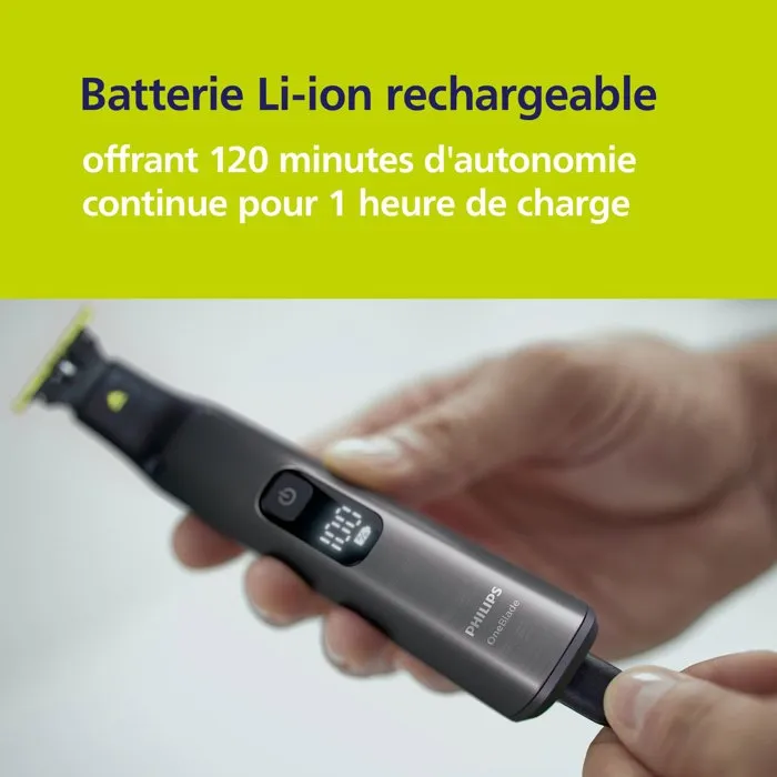 Philips OneBlade Pro 360 - Tondeuse barbe & corps avec sabot 14-en-1 et 2 lames