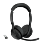 Jabra Evolve2 55 MS Stereo Bluetooth USB-A Noir