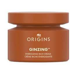 Origins Crème Riche Énergisante GinZing pour Peaux Sèches, 50 ml, Hydratation 72h
