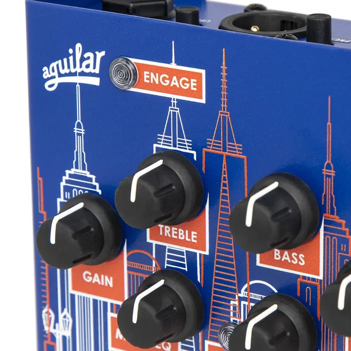 AGUILAR Tone Hammer Limited NYC Skyline Pédale Préampli Basse Édition Limitée Aguilar