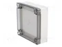 FIBOX MNX Boîtier Universel Gris 100x100x35mm IP66/IP67 IK08