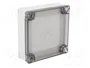 FIBOX MNX Boîtier Universel Gris 100x100x35mm IP66/IP67 IK08