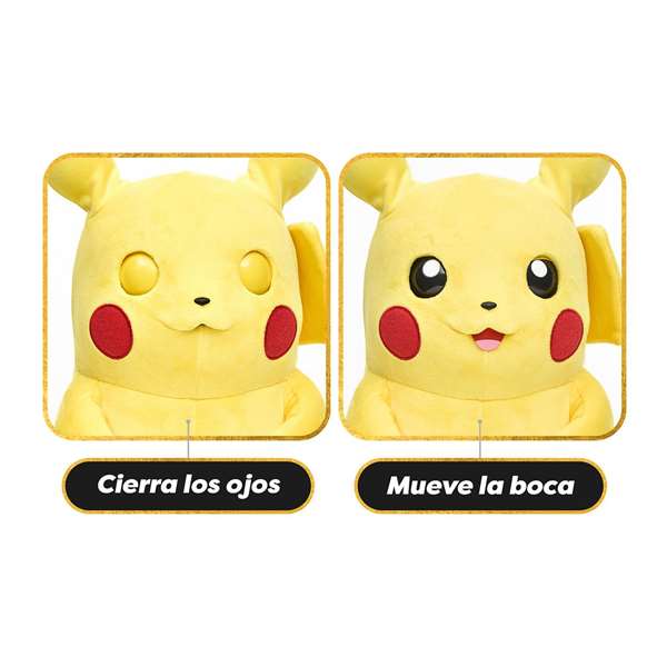 Famosa Peluche Pikachu Puppetronic 50 cm avec lumières et sons