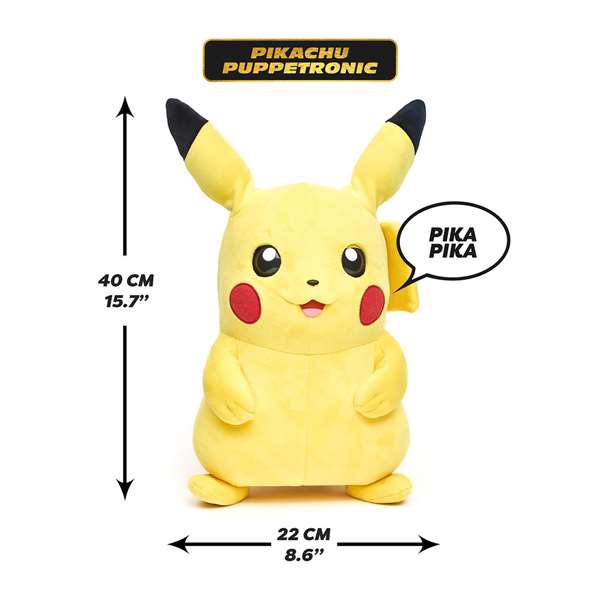Famosa Peluche Pikachu Puppetronic 50 cm avec lumières et sons