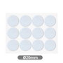 GSC Evolution Set de 12 feutres adhésifs ronds Ø20mm - Blanco