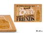 Giftdecor Felpudo Beer 40x60 cm en fibre de coco et PVC (Set de 10)