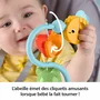 Fisher Price Hochet Multi Activités avec Ventouse - Balles à Billes, Hochet à Clic et Carillon