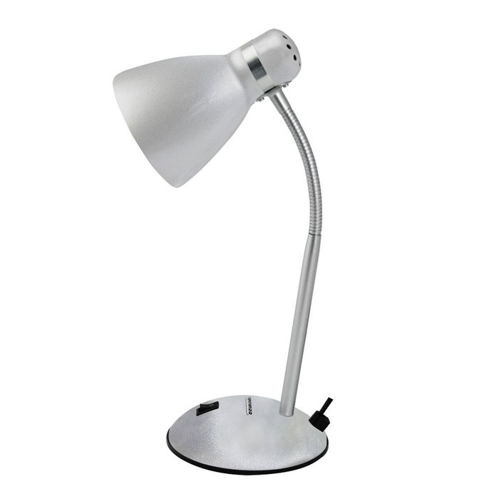Lampe de bureau Esperanza ELD113S Argenté Plastique 12 W Lampe de bureau Esperanza ELD113S Argenté Plastique 12 W