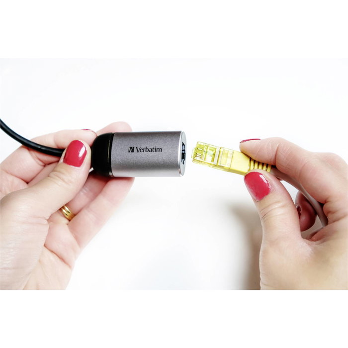 Verbatim Adaptateur USB-C vers Gigabit Ethernet 49146