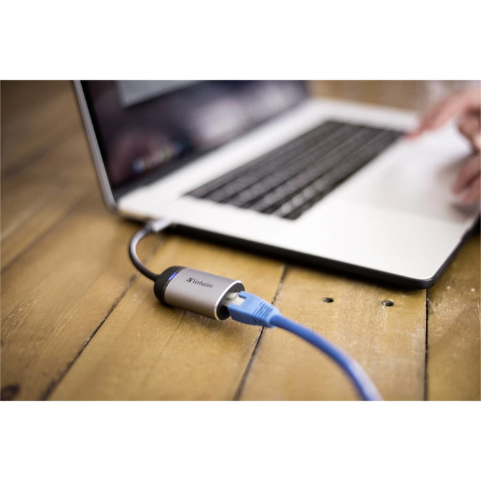 Verbatim Adaptateur USB-C vers Gigabit Ethernet 49146