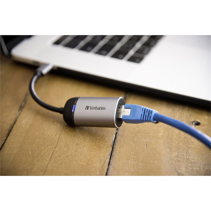 Verbatim Adaptateur USB-C vers Gigabit Ethernet 49146