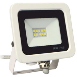 Silver Projecteur LED 10W 3000K IP65 Blanc Extérieur Intérieur - Projecteur