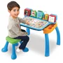 Vtech MagiBureau Interactif et Musical 6 en 1, Fiches Éducatives (Alphabet, Chiffres, Animaux) avec Stylet, Multicolore, Langue Française, 3 à 7 Ans