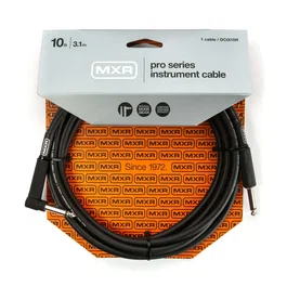 MXR Câble d'instrument Pro Series 3,048 m coudé/droit