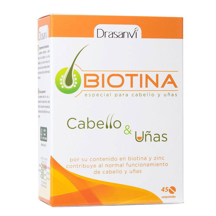 Drasanvi BIOTINE Cheveux et Ongles 45 comprimés