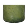 Vase Home ESPRIT Vert Cristal recyclé Finition vieillie 18 x 18 x 75 cm