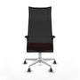 Piqueras y Crespo Chaise de Bureau Albacete XL Rouge et Noir