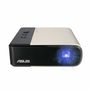 ASUS E2 Projecteur Portable, 300 ANSI Lumens, WVGA (854x480) Résolution Native, 16:9, HDMI, Wifi, Noir/Or