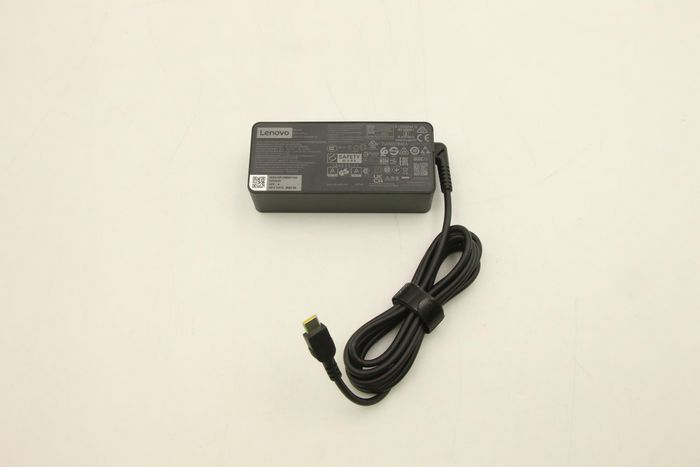 Lenovo - Adaptateur secteur AC 65W avec Power Delivery (PD) - Sortie ajustable 20V/15V/9V/5V - Compatible appareils Lenovo Lenovo - Adaptateur secteur AC 65W avec Power Delivery (PD) - Sortie ajustable 20V/15V/9V/5V - Compatible appareils Lenovo