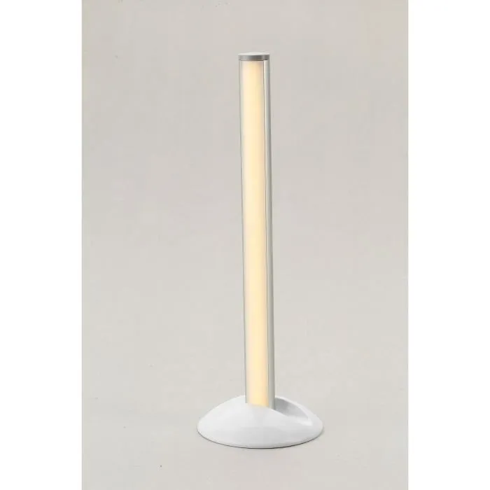 Gao - Réglable LED - Lampe de bureau rechargeable 2W 150 lumens, allumage tactile, variateur d'intensité, autonomie 2.5h, blanc chaud 4000K