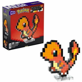 Mega Pokémon Salamèche Coffret de construction rétro 349 pièces