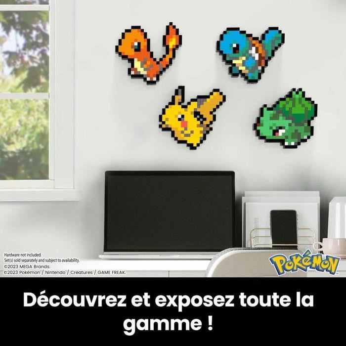 Mega Pokémon Salamèche Coffret de construction rétro 349 pièces
