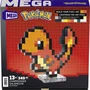 MEGA Coffret de construction rétro Pokémon Salamèche 349 pièces - HTH76 - Figurine Pixel Art