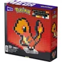 MEGA Coffret de construction rétro Pokémon Salamèche 349 pièces - HTH76 - Figurine Pixel Art