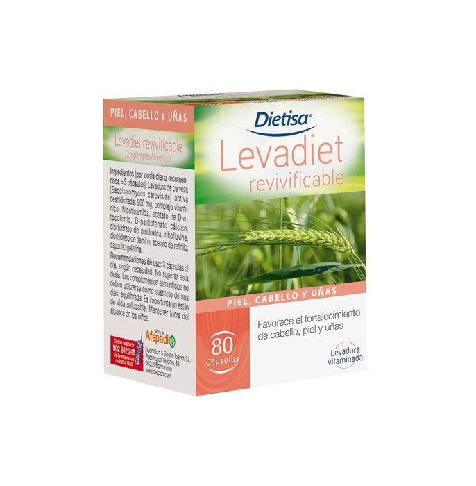 DIETISA (DIELISA) LEVADIET REVIVIFICABLE 80 capsules DIETISA (DIELISA) LEVADIET REVIVIFICABLE 80 capsules