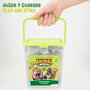 Set Animaux Sauvages Colorbaby Plastique 13 x 12 x 5 cm (4 Unités)