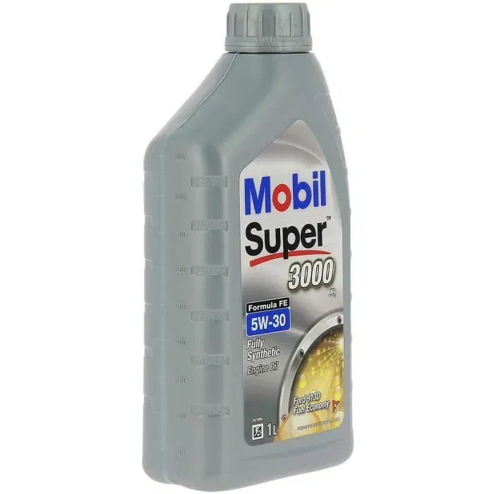 Mobil Super 3000 Formula-XE 5W-30 Huile Moteur Synthétique Haute Performance, Anti-Pollution, Bidon 1 Litre