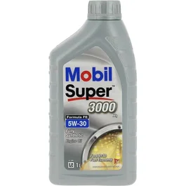 Mobil Super 3000 Formula-XE 5W-30 Huile Moteur Synthétique Haute Performance, Anti-Pollution, Bidon 1 Litre