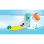 Playmobil 71775 Toboggan avec réservoir d'eau - Jouet aquatique avec personnage et accessoires - 8 pièces - Pour enfants dès 12 mois
