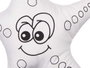 PINCELLO Peluche à colorier étoile de mer