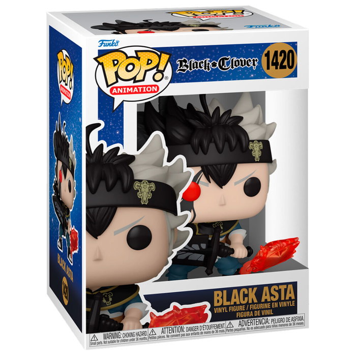 FUNKO Figura POP Black Clover Black Asta