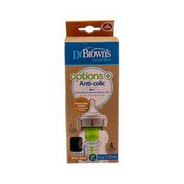 DR. BROWN´S Biberon Options avec tétine large en silicone de 150ml