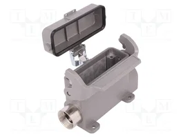 HARTING Boîtier pour connecteurs HDC Han taille 16A IP65 avec verrou