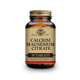 SOLGAR Calcium Magnésio Citrato 50 Comprimés