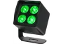 ALGAMLIGHT EVENT PAR 44 QUAD IP : Projecteur LED 4x4W RGB+WW, IP65, avec Batterie et W-DMX
