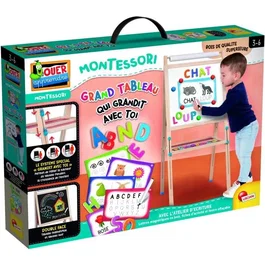 Lisciani Giochi Tableau évolutif Montessori en bois