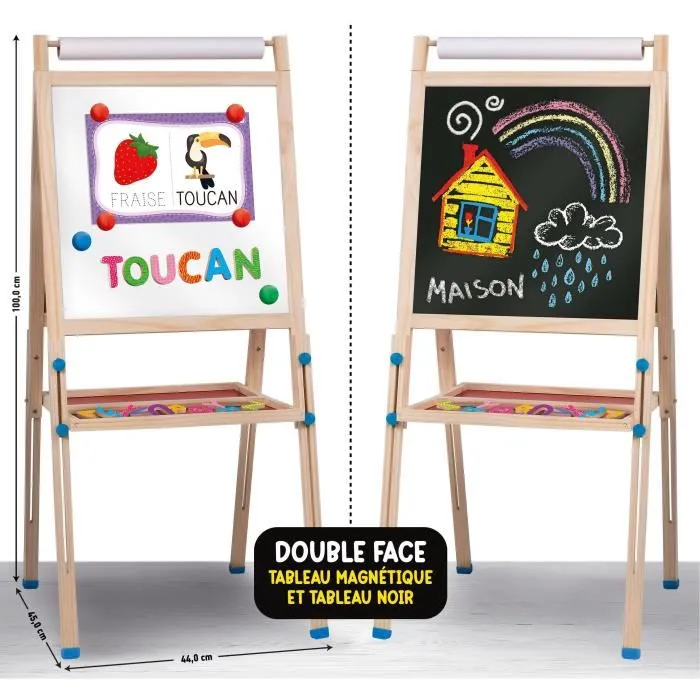 Lisciani Giochi Tableau évolutif Montessori en bois