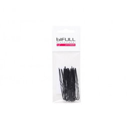 Bifull Épingles à cheveux invisibles 62mm noir, sac de 20 unités